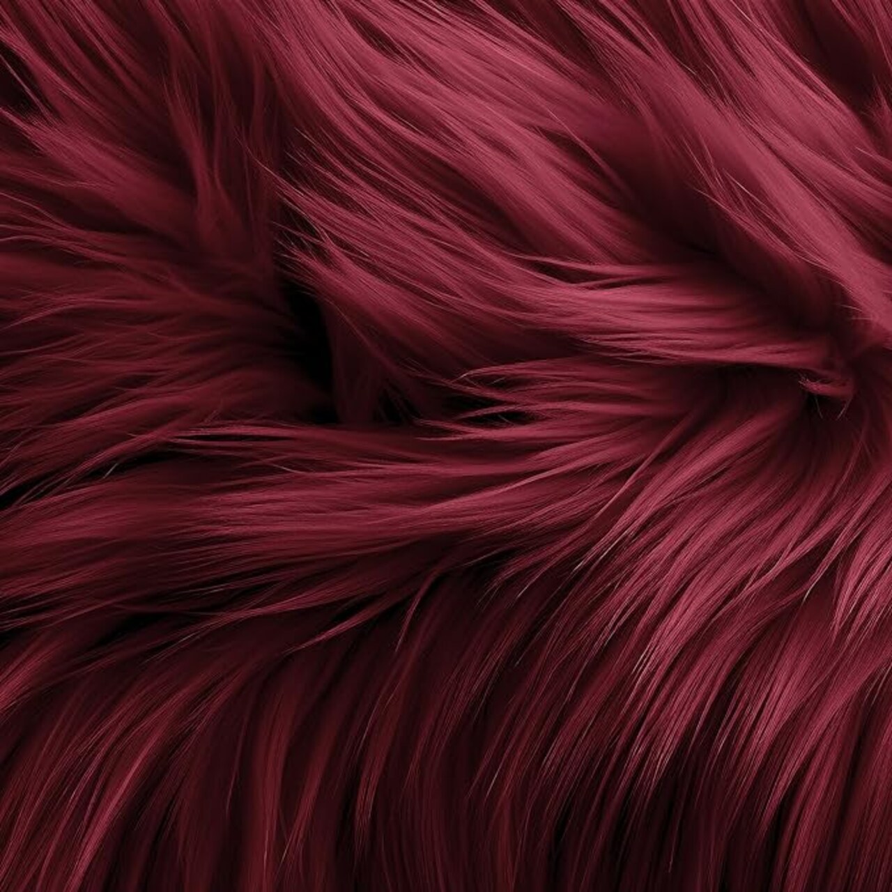 FabricLA | Faux Fur Round Circular Fluffy Shaggy Fabric | Use Round Faux Fur for Carpet, Play Mats, Bedroom, Christmas Decoration